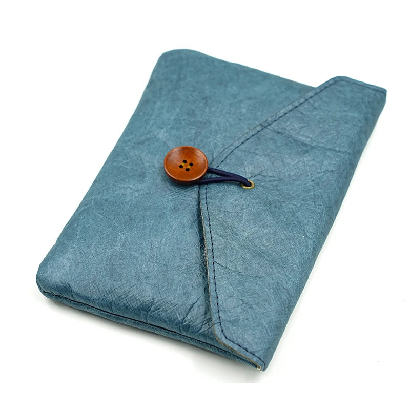 Quoko Vintage Button Style Tyvek Sleeve - 7" Tablet